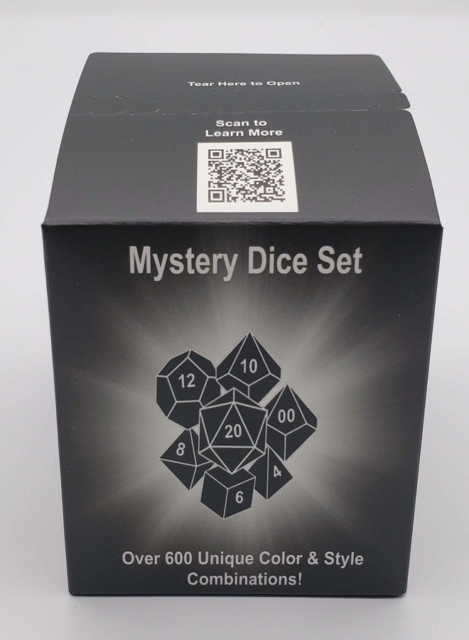 Fantasy North Fantay North - Mystery Dice Blind Box - 1 Random Full Set of Acrylic, Resin or Metal Dice for Tabletop Games (TTRPGs) Like D&D and Pathfinder - Image 1